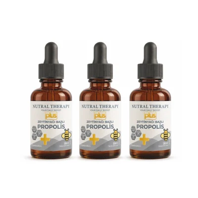 Nutral Therapy 3x Zeytinyağı Bazlı Propolis Plus D3K2 30ml