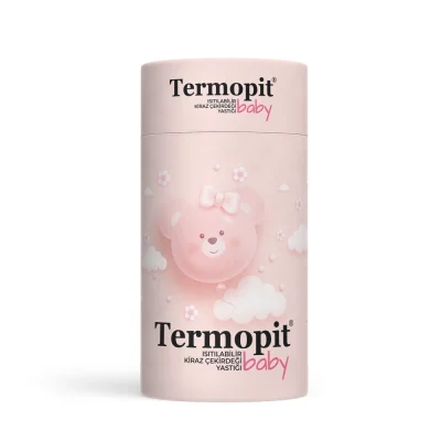 Termopit Kiraz Çekirdeği Yastığı Baby Pembe